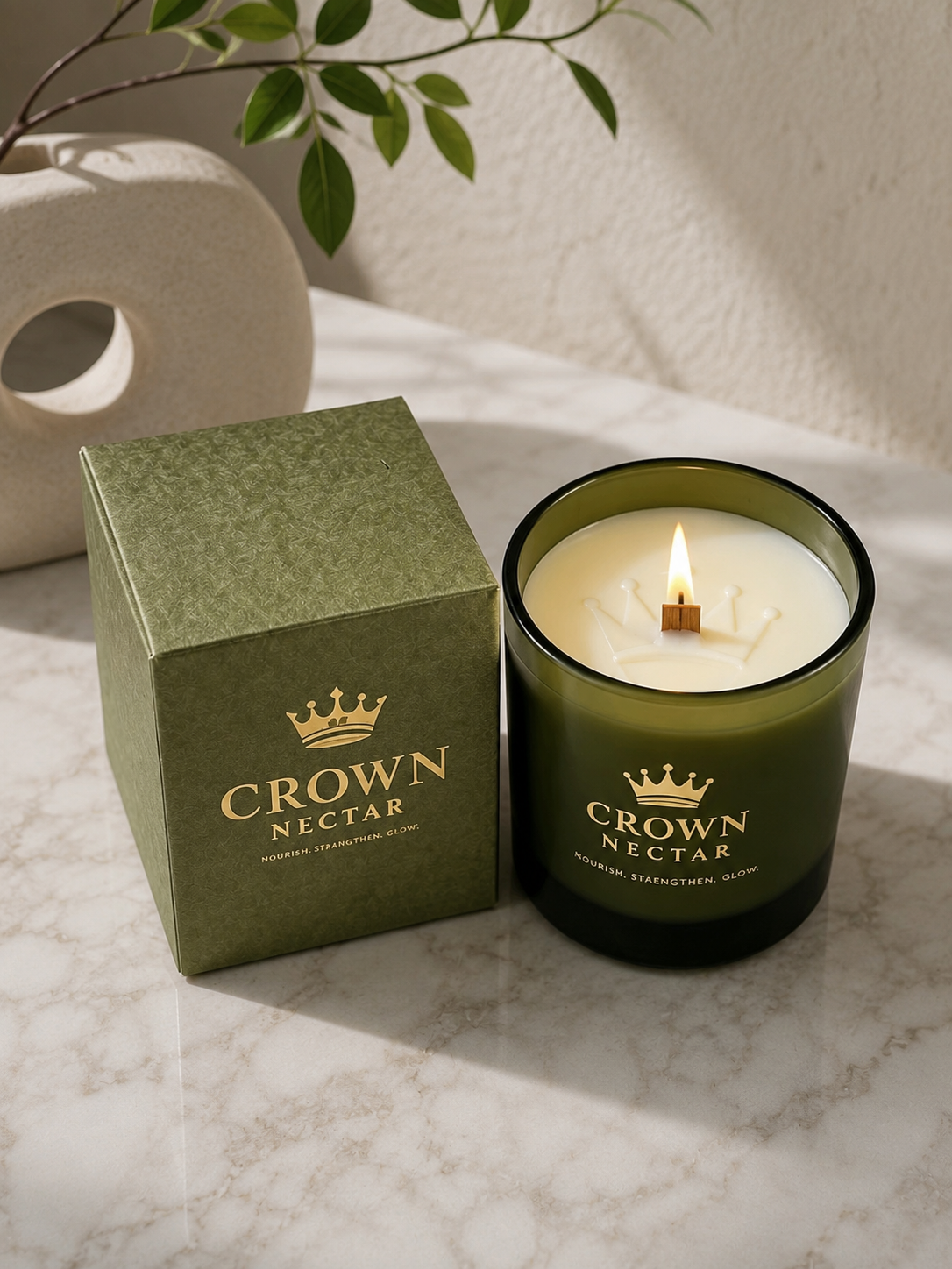 Rosemary Mint Luxury Candle – 8 oz