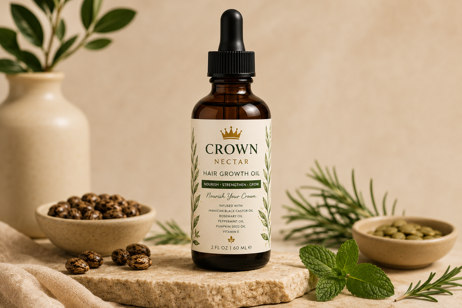 The Crown Nectar Hair Growth Oil